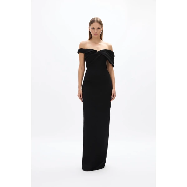 Rachel Gilbert Mattie Gown - Rachel Gilbert Black - Australian Luxury Evening Wear at Luxury Shoes 