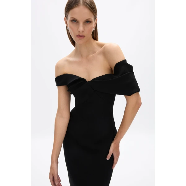 Rachel Gilbert Mattie Gown - Rachel Gilbert Black - Australian Luxury Evening Wear at Luxury Shoes 