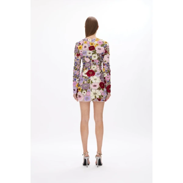 Rachel Gilbert Nya Mini Dress - Rachel Gilbert Multicolour - Australian Luxury Evening Wear at Luxury Shoes 