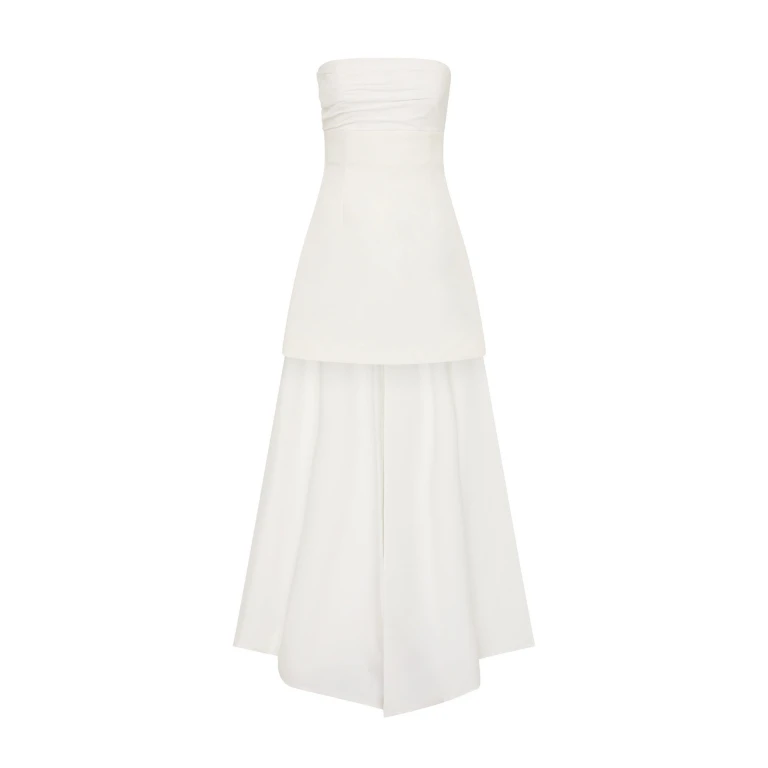 Rachel Gilbert Odette Mini Dress - Rachel Gilbert Ivory - Australian Luxury Evening Wear at Luxury Shoes 