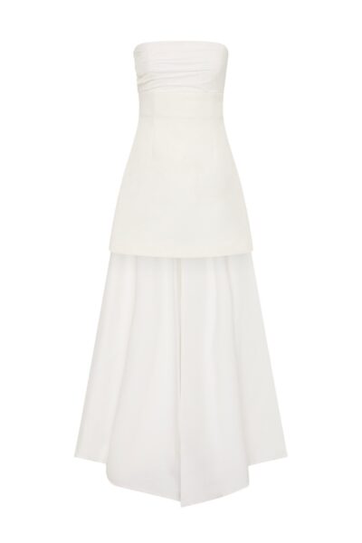 Rachel Gilbert Odette Mini Dress - Rachel Gilbert Ivory - Australian Luxury Evening Wear at Luxury Shoes 