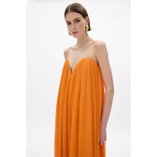 Rachel Gilbert Pamina Gown - Rachel Gilbert Orange - Australian Luxury Evening Wear at Luxury Shoes 