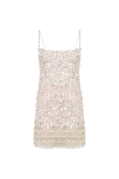 Rachel Gilbert Posie Mini Dress - Rachel Gilbert Ivory - Australian Luxury Evening Wear at Luxury Shoes 
