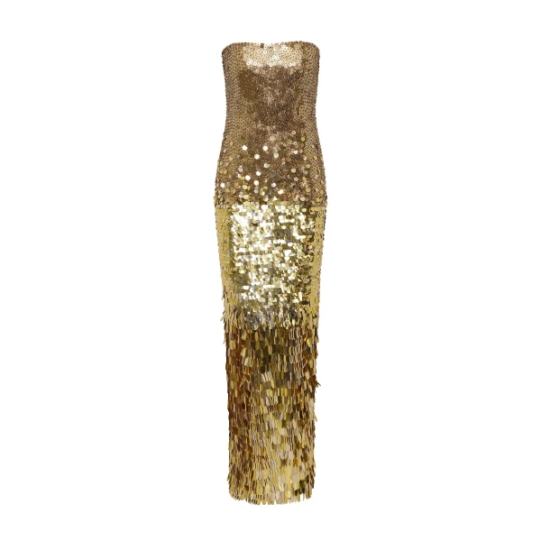 Rachel Gilbert Remy Gown - Rachel Gilbert Gold - Australian Luxury Evening Wear at Luxury Shoes 