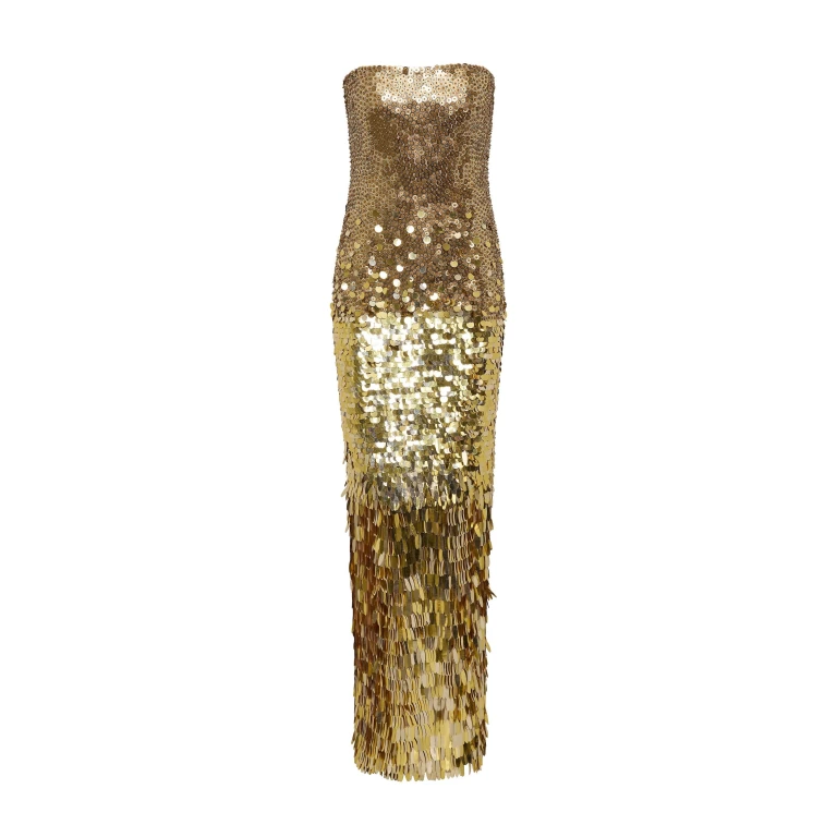 Rachel Gilbert Remy Gown - Rachel Gilbert Gold - Australian Luxury Evening Wear at Luxury Shoes 