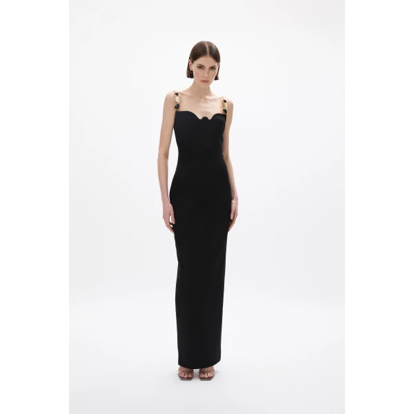 Rachel Gilbert Riccardo Gown - Rachel Gilbert Black - Australian Luxury Evening Wear at Luxury Shoes 