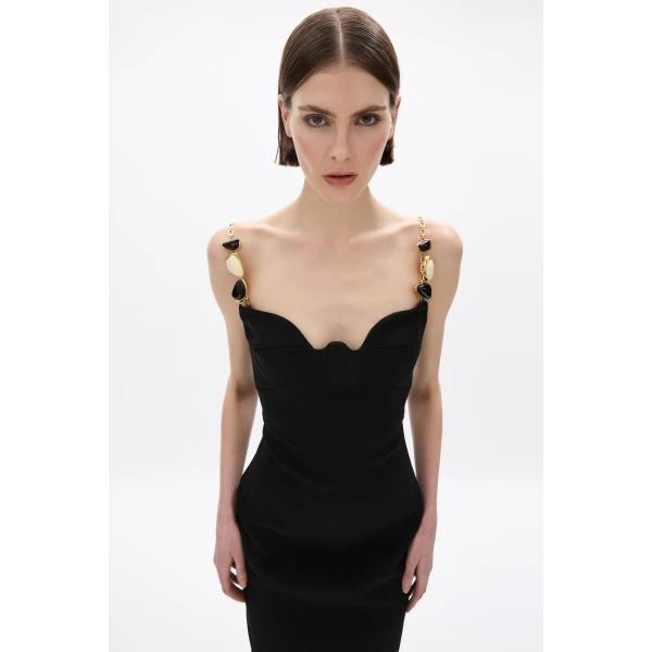 Rachel Gilbert Riccardo Gown - Rachel Gilbert Black - Australian Luxury Evening Wear at Luxury Shoes 