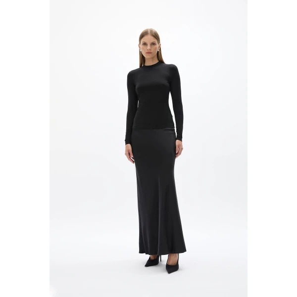Rachel Gilbert Rick Long Sleeve Top - Rachel Gilbert Black - Australian Luxury Evening Wear at Luxury Shoes 