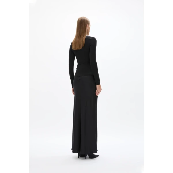 Rachel Gilbert Rick Long Sleeve Top - Rachel Gilbert Black - Australian Luxury Evening Wear at Luxury Shoes 