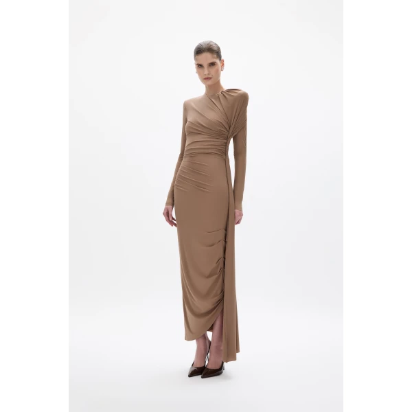 Rachel Gilbert Rico Dress - Rachel Gilbert Brown - Australian Luxury Evening Wear at Luxury Shoes 