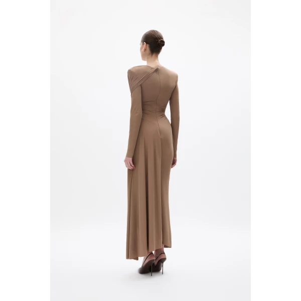 Rachel Gilbert Rico Dress - Rachel Gilbert Brown - Australian Luxury Evening Wear at Luxury Shoes 