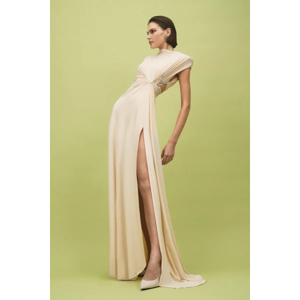 Rachel Gilbert Rico Gown - Rachel Gilbert Ivory - Australian Luxury Evening Wear at Luxury Shoes 