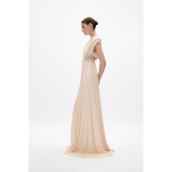 Rachel Gilbert Rico Gown - Rachel Gilbert Ivory - Australian Luxury Evening Wear at Luxury Shoes 