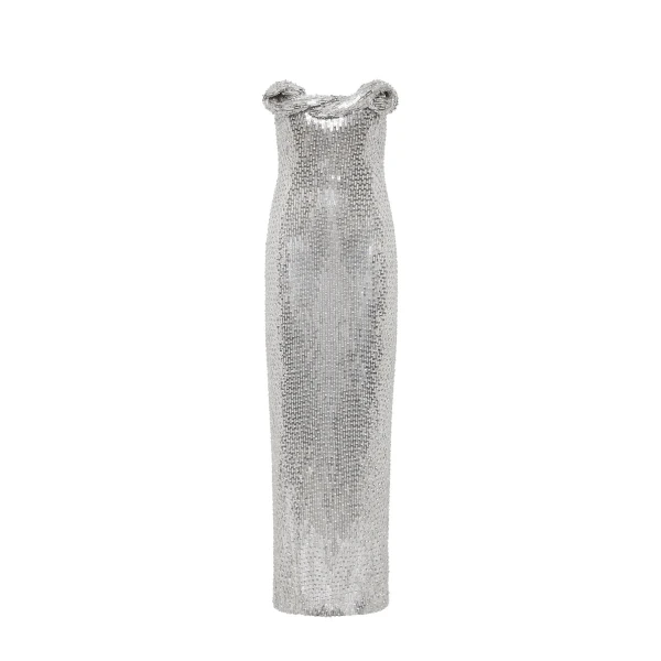Rachel Gilbert Rosalie Gown - Rachel Gilbert Silver - Australian Luxury Evening Wear at Luxury Shoes 