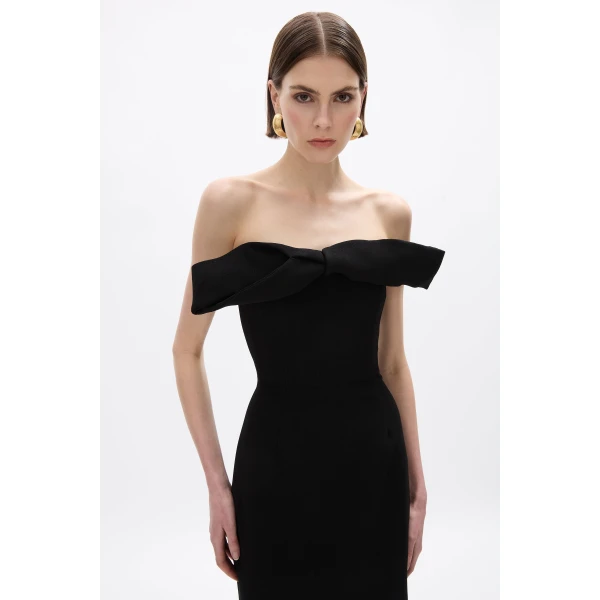 Rachel Gilbert Rydell Gown - Rachel Gilbert Black - Australian Luxury Evening Wear at Luxury Shoes 