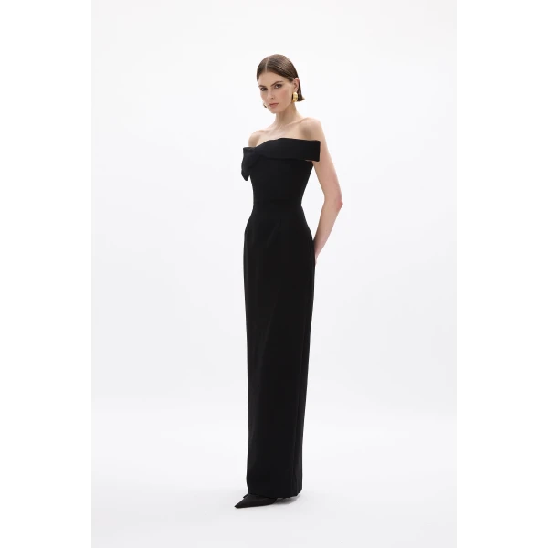 Rachel Gilbert Rydell Gown - Rachel Gilbert Black - Australian Luxury Evening Wear at Luxury Shoes 