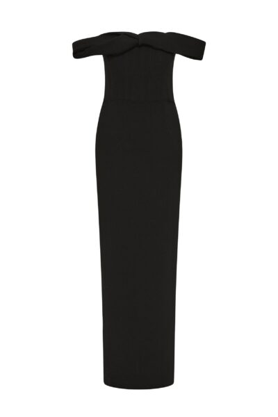 Rachel Gilbert Rydell Gown - Rachel Gilbert Black - Australian Luxury Evening Wear at Luxury Shoes 