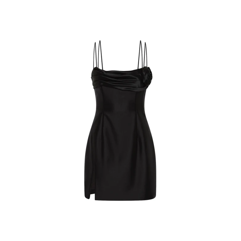 Rachel Gilbert Sawyer Mini Dress - Rachel Gilbert Black - Australian Luxury Evening Wear at Luxury Shoes 
