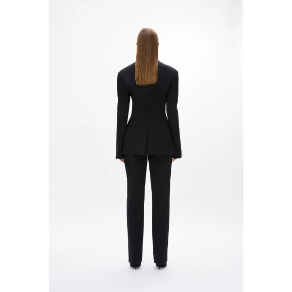 Rachel Gilbert Sergio Blazer - Rachel Gilbert Black - Australian Luxury Evening Wear at Luxury Shoes 