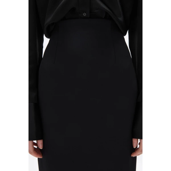 Rachel Gilbert Sergio Column Skirt - Rachel Gilbert Black - Australian Luxury Evening Wear at Luxury Shoes 