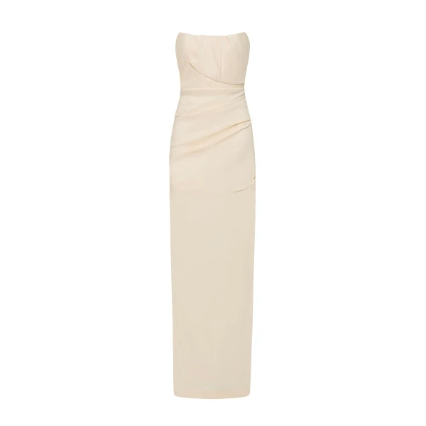 Rachel Gilbert Sienna Strapless Gown - Rachel Gilbert Ivory - Australian Luxury Evening Wear at Luxury Shoes 