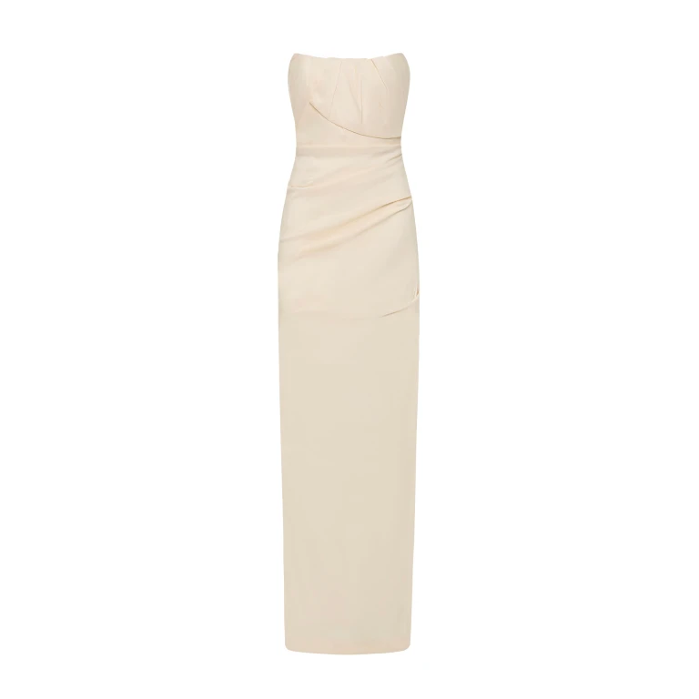 Rachel Gilbert Sienna Strapless Gown - Rachel Gilbert Ivory - Australian Luxury Evening Wear at Luxury Shoes 