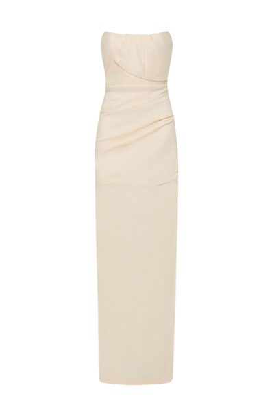 Rachel Gilbert Sienna Strapless Gown - Rachel Gilbert Ivory - Australian Luxury Evening Wear at Luxury Shoes 