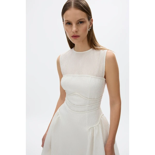 Rachel Gilbert Sophia Dress - Rachel Gilbert Ivory - Australian Luxury Evening Wear at Luxury Shoes 