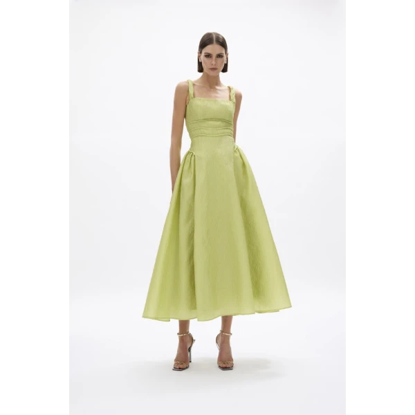 Rachel Gilbert Sophia Strap Dress - Rachel Gilbert Green - Australian Luxury Evening Wear at Luxury Shoes 