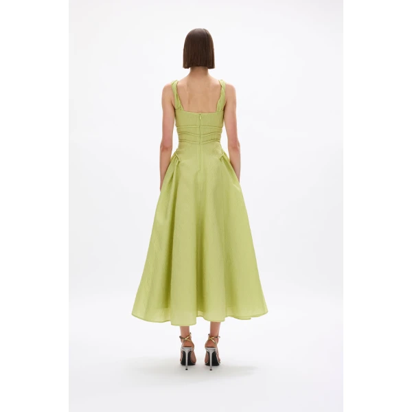 Rachel Gilbert Sophia Strap Dress - Rachel Gilbert Green - Australian Luxury Evening Wear at Luxury Shoes 
