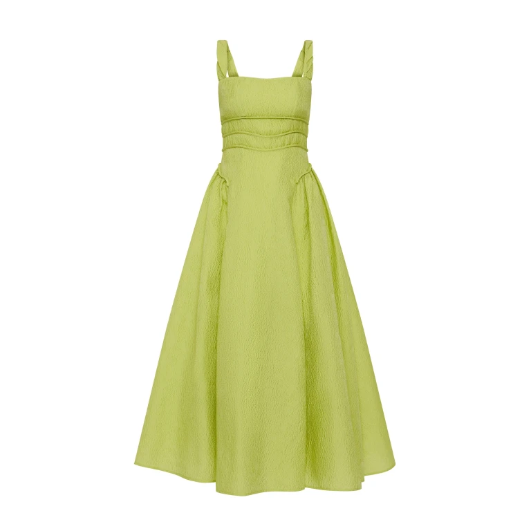 Rachel Gilbert Sophia Strap Dress - Rachel Gilbert Green - Australian Luxury Evening Wear at Luxury Shoes 
