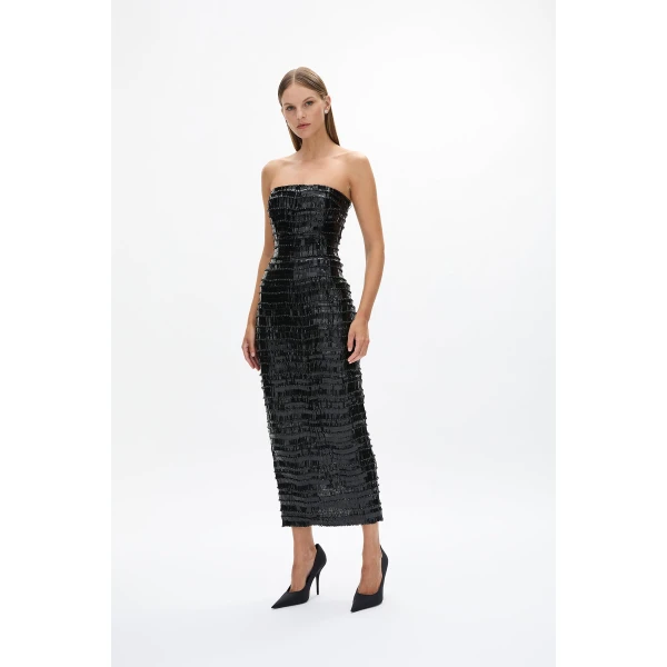Rachel Gilbert Sylvie Dress - Rachel Gilbert Black - Australian Luxury Evening Wear at Luxury Shoes 