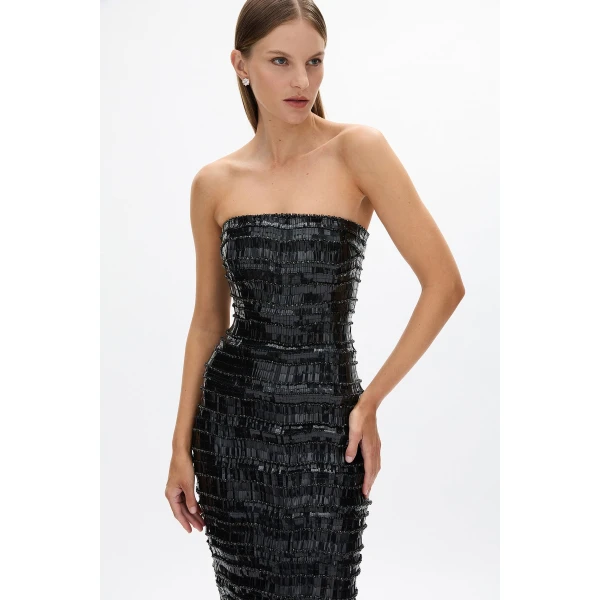 Rachel Gilbert Sylvie Dress - Rachel Gilbert Black - Australian Luxury Evening Wear at Luxury Shoes 