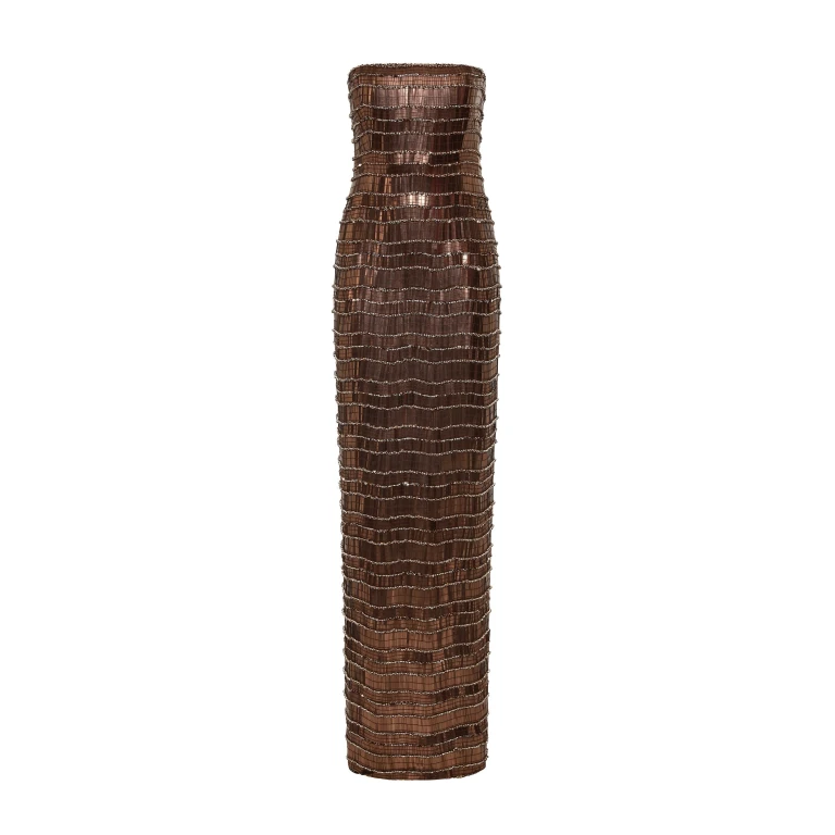 Rachel Gilbert Sylvie Gown - Rachel Gilbert Brown - Australian Luxury Evening Wear at Luxury Shoes 