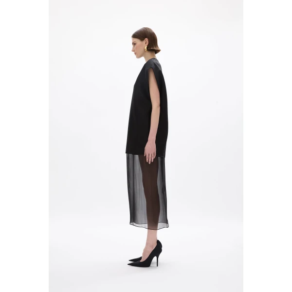 Rachel Gilbert Vida Shift Dress - Rachel Gilbert Black - Australian Luxury Evening Wear at Luxury Shoes 