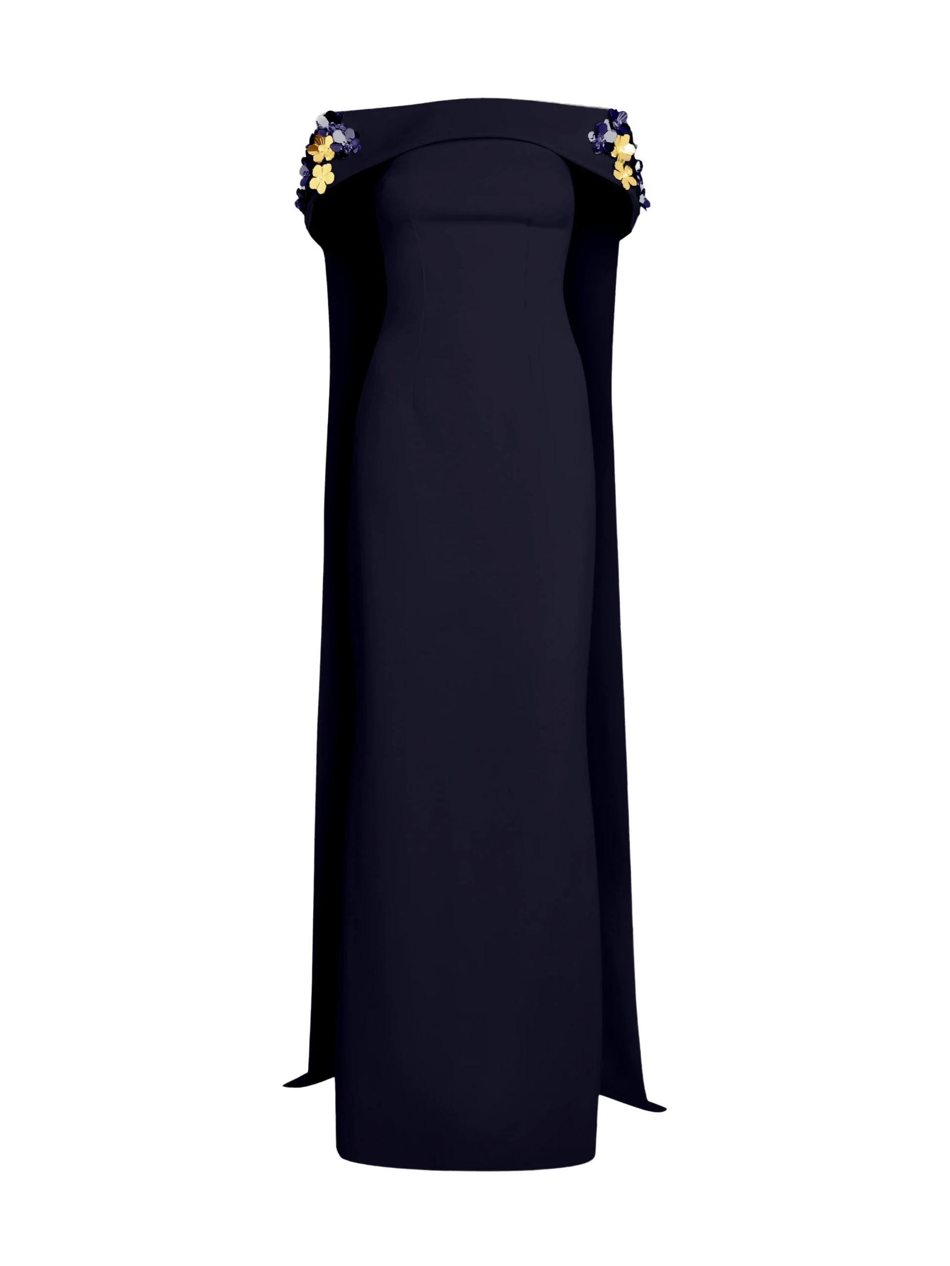 Safiyaa-Arabella-Harness-With-Soshin-Dress-in-Azurite-Coveti-scaled44866_nobg Safiyaa Arabella Harness With Soshin Dress in Azurite - Safiyaa Dresses - Heavy Crepe Cape Gown - Shop at Luxury Shoes