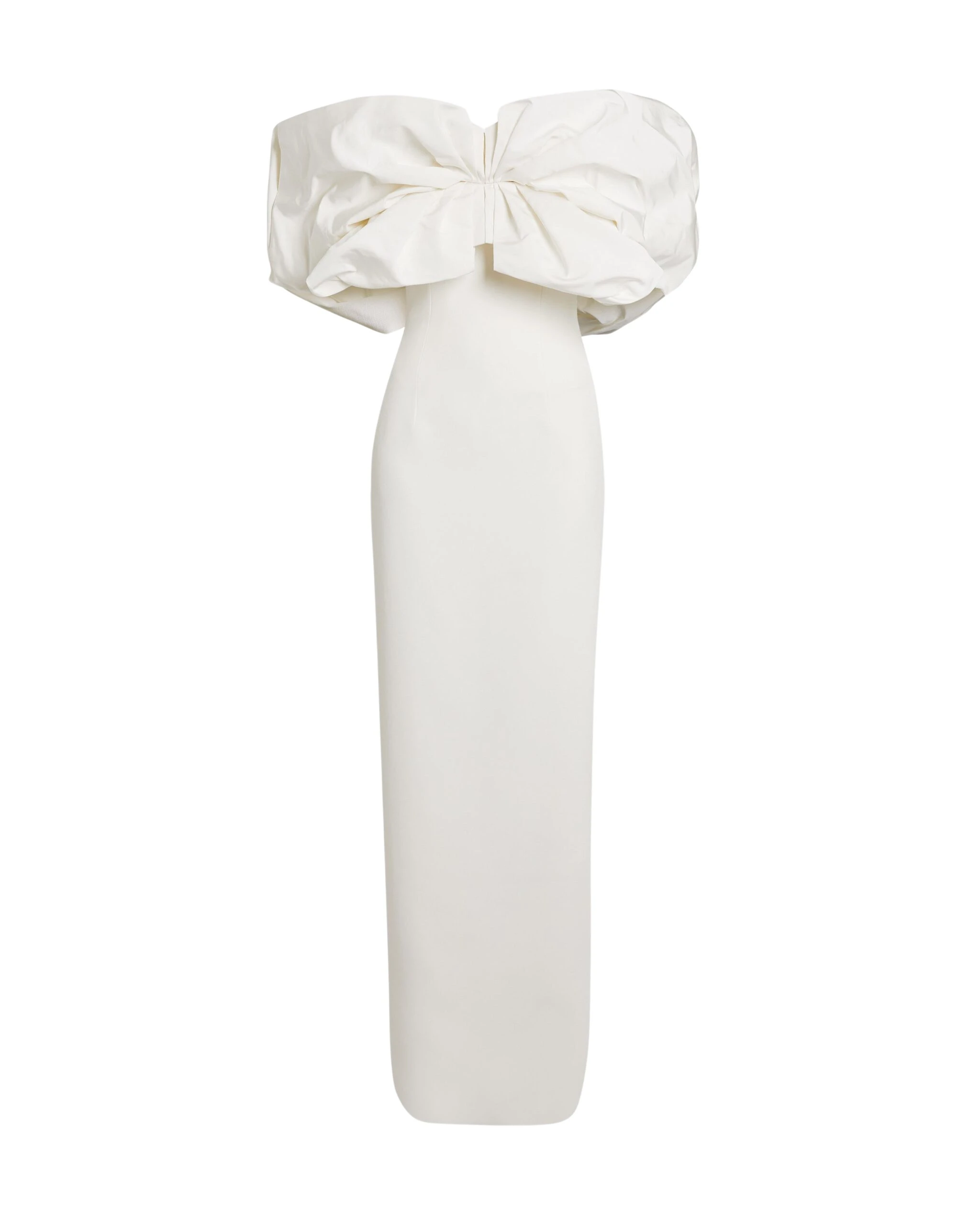 Safiyaa-Billie-Long-Dresses-In-Ivory-Coveti-scaled82134_nobg Safiyaa Billie Long Dresses In Ivory - Safiyaa Dresses - Heavy Crepe Cape Gown - Shop at Luxury Shoes