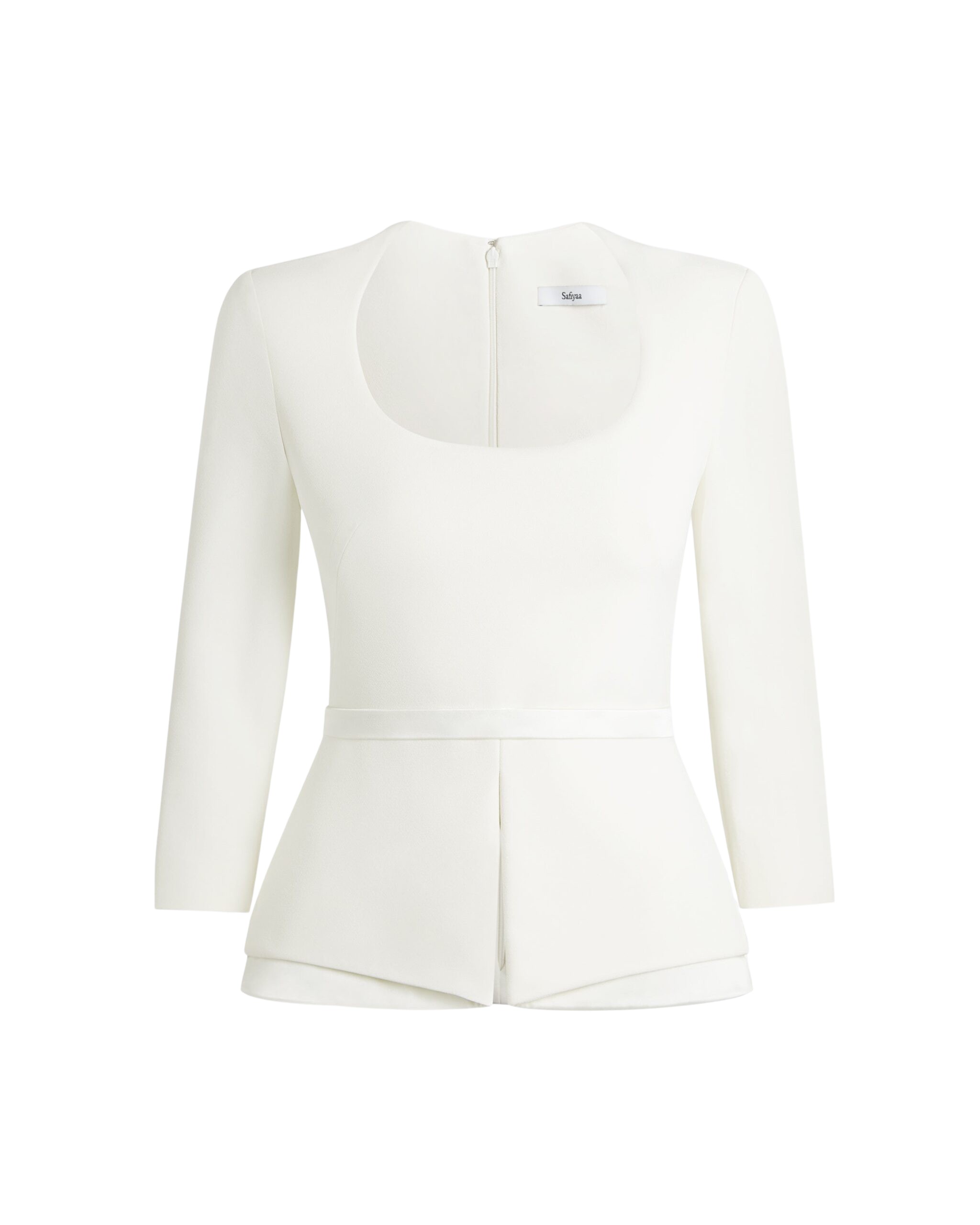 Safiyaa Caia Ivory Top