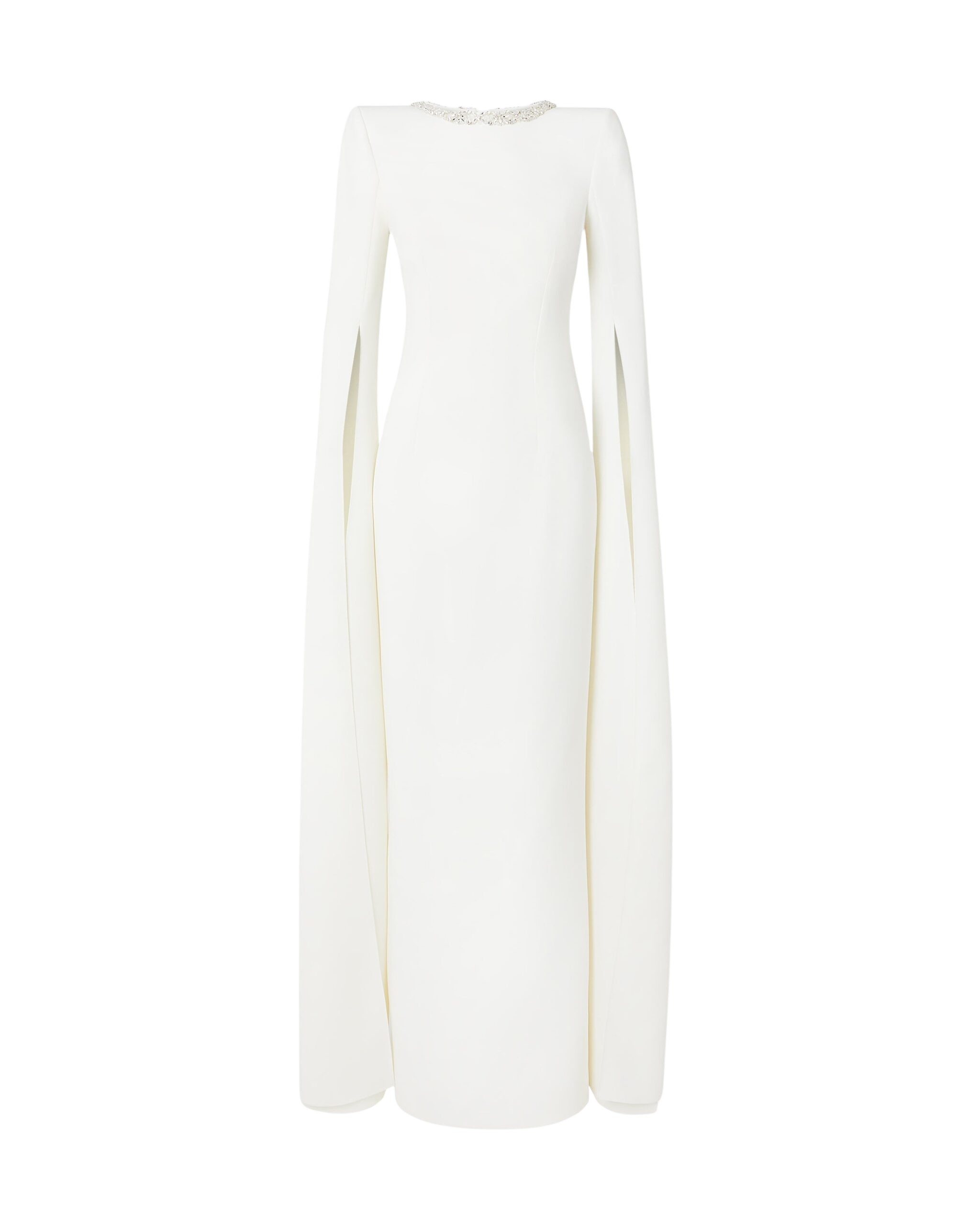 Safiyaa Destiny Ivory Long Dress