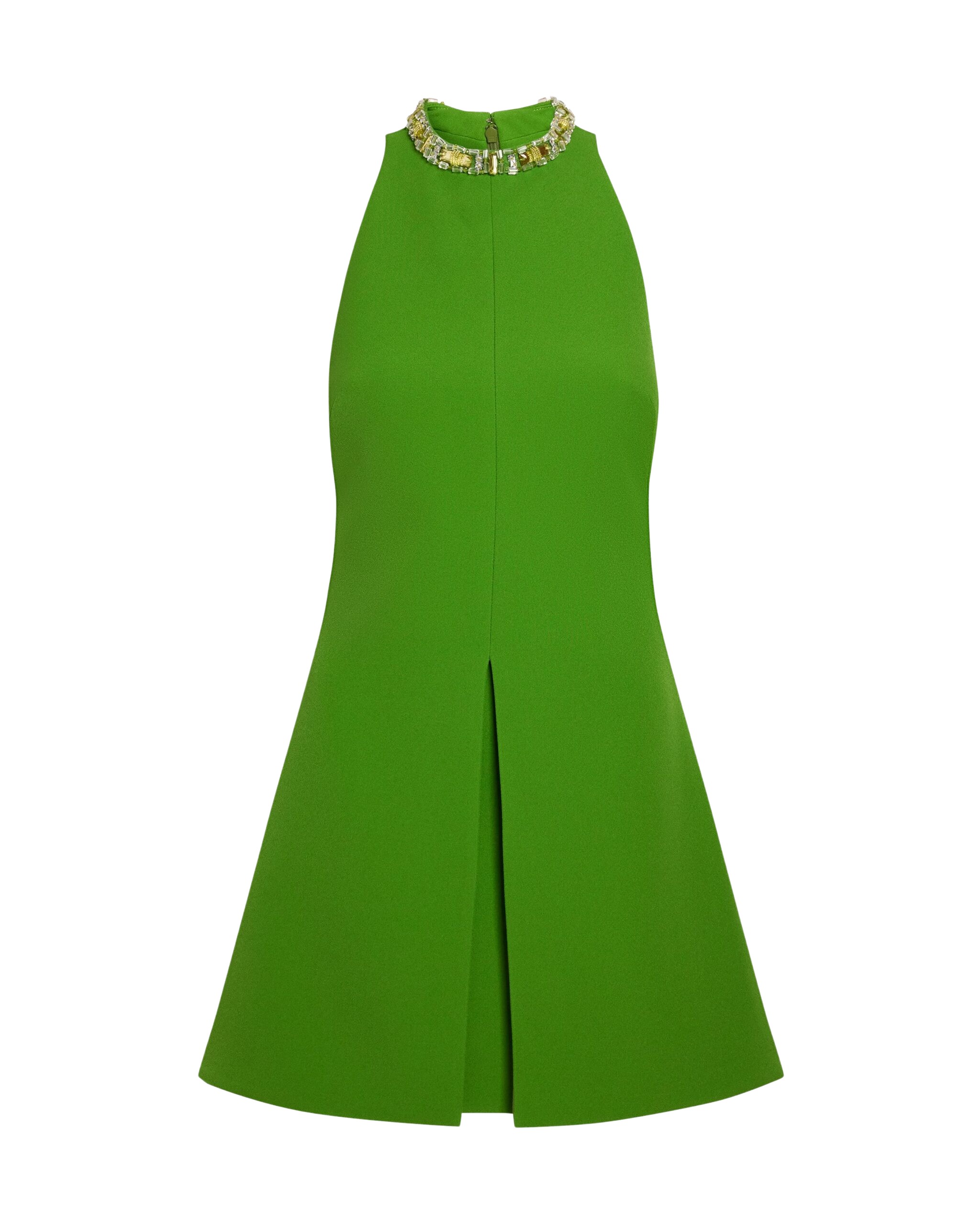 Safiyaa Dorella Short Dress in Verdant Green