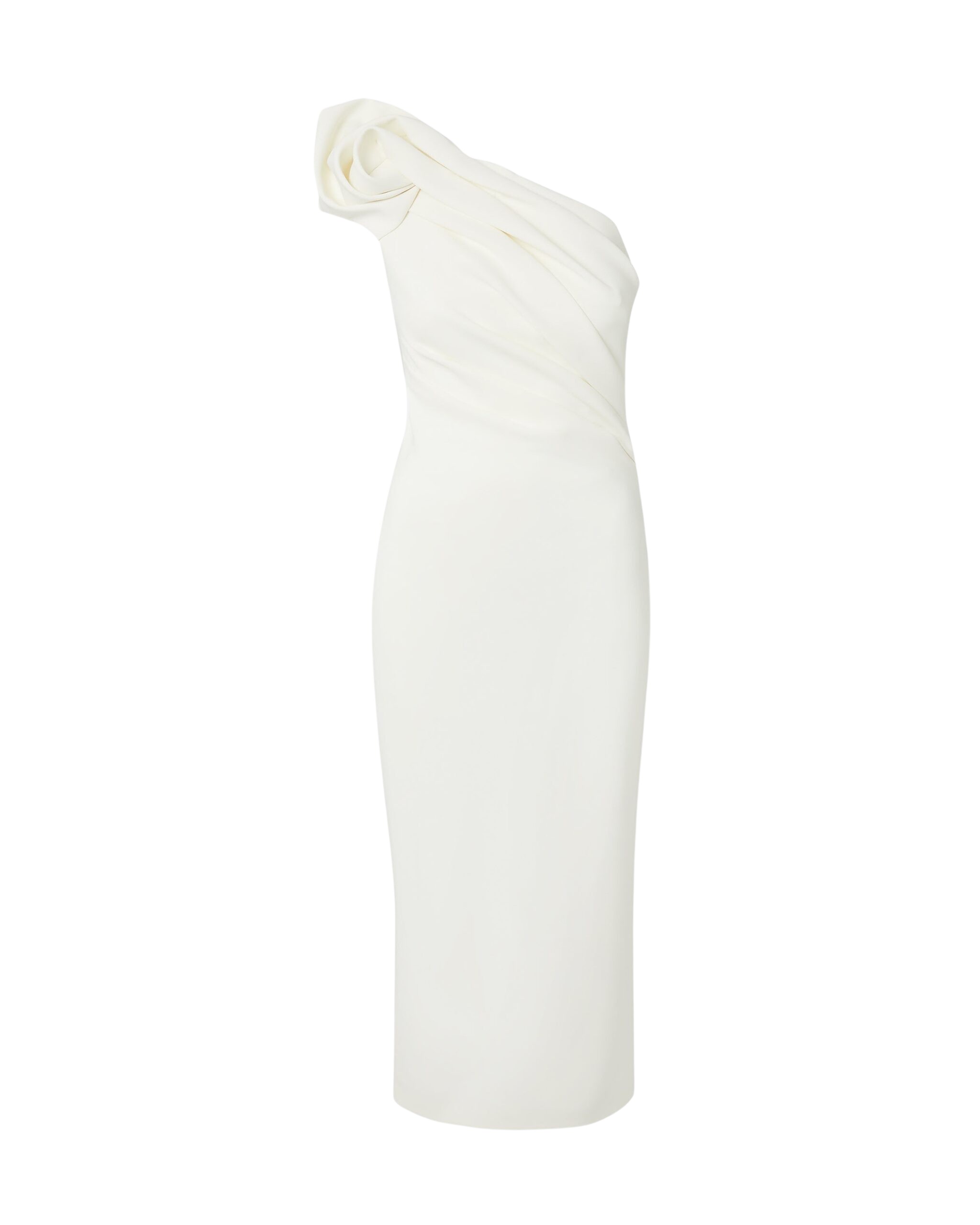 Safiyaa Granalle Ivory Midi Dress