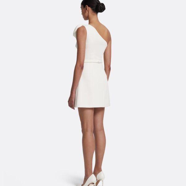 Safiyaa Jaden Short Dress in Ivory, view 3