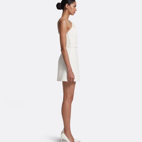 Safiyaa Jaden Short Dress in Ivory, view 5