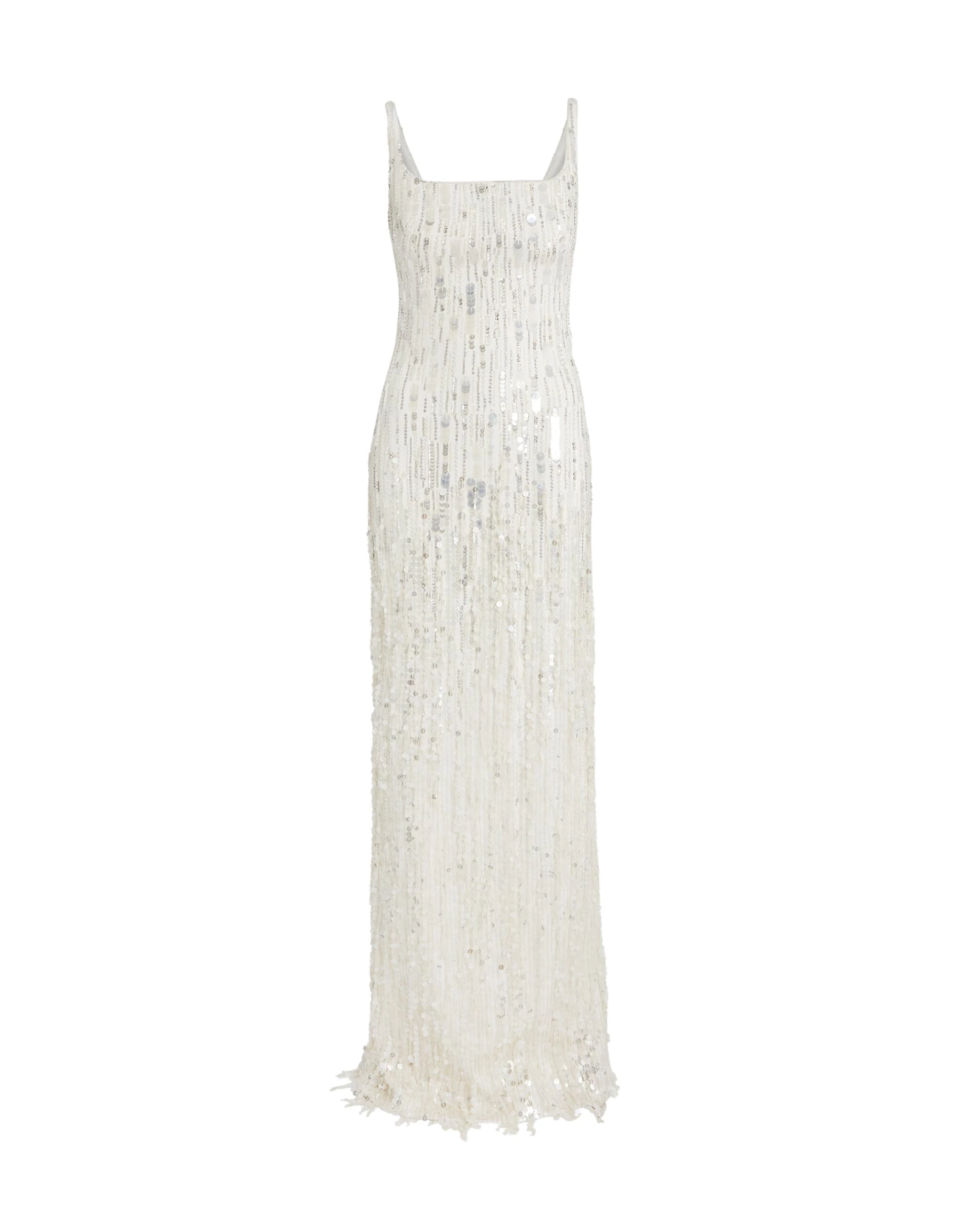 Safiyaa-Kristena-Long-Dress-in-Ivory-with-Crystal-Embellishment-Coveti-scaled27916_nobg Safiyaa Kristena Long Dress in Ivory with Crystal Embellishment - Safiyaa Dresses - Heavy Crepe Cape Gown - Shop at Luxury Shoes
