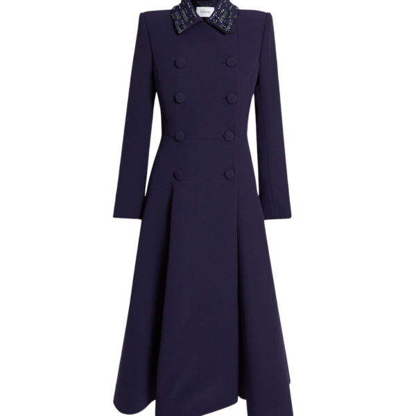 Safiyaa Lucilla Jacket in Azurite with Multi-blues