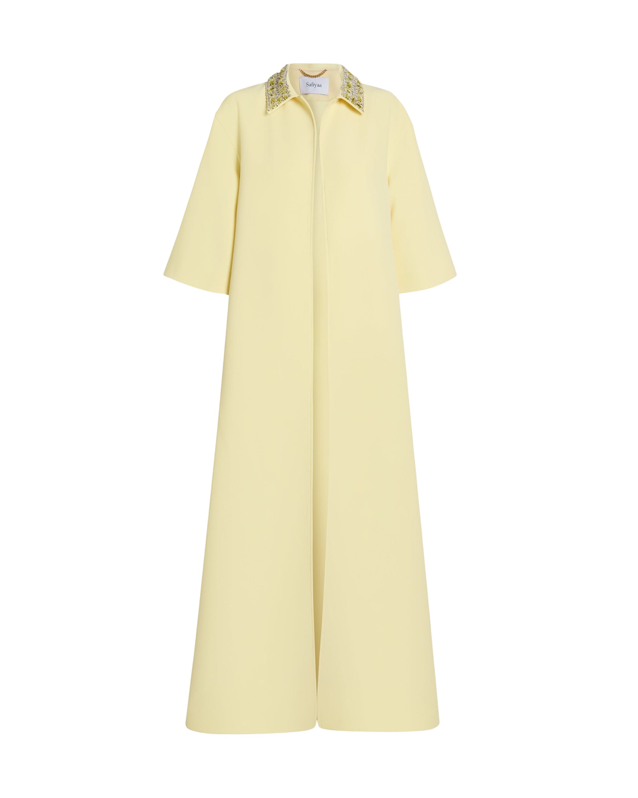 Safiyaa Ninetta Jacket in Pale Yellow with Gold