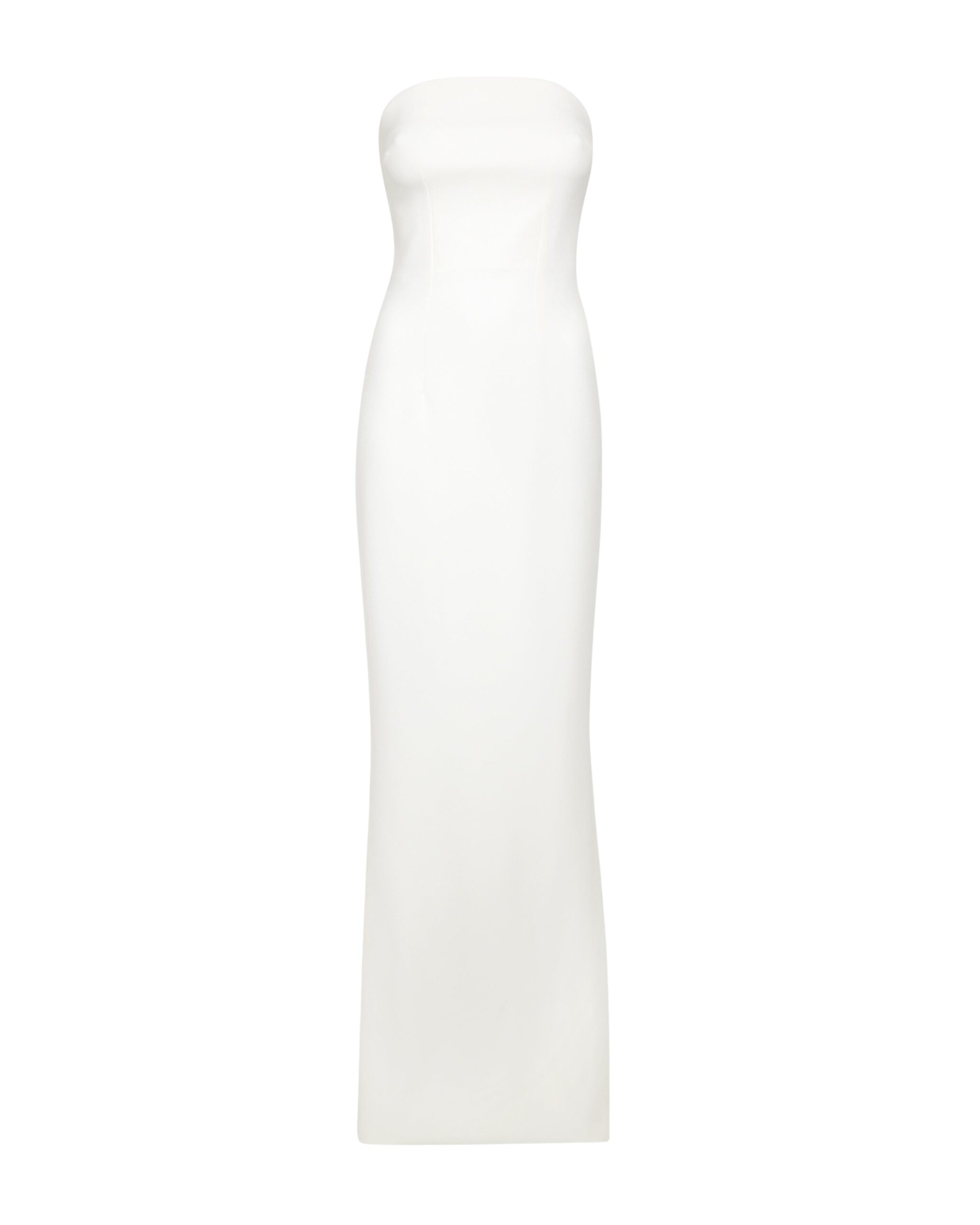 Safiyaa Soshin Ivory Strapless Dress