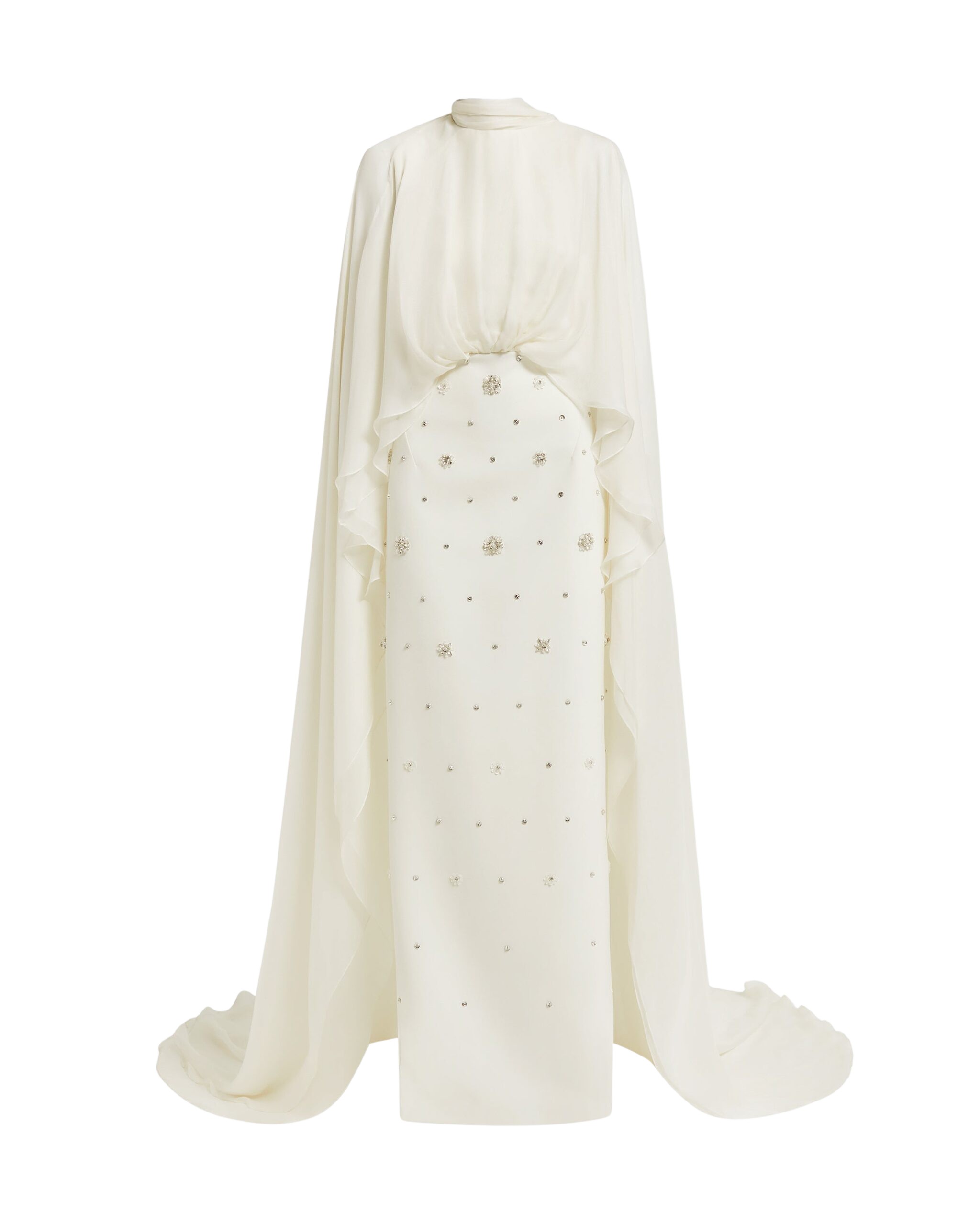 Safiyaa Yulena Ivory Long Dress