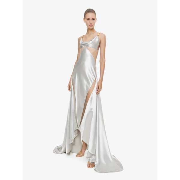 Schiaparelli Bias Cut Jewelled Straps Slip Dress Dresses in Schiaparelli Authentic Luxury Fashion at Luxury Shoes 