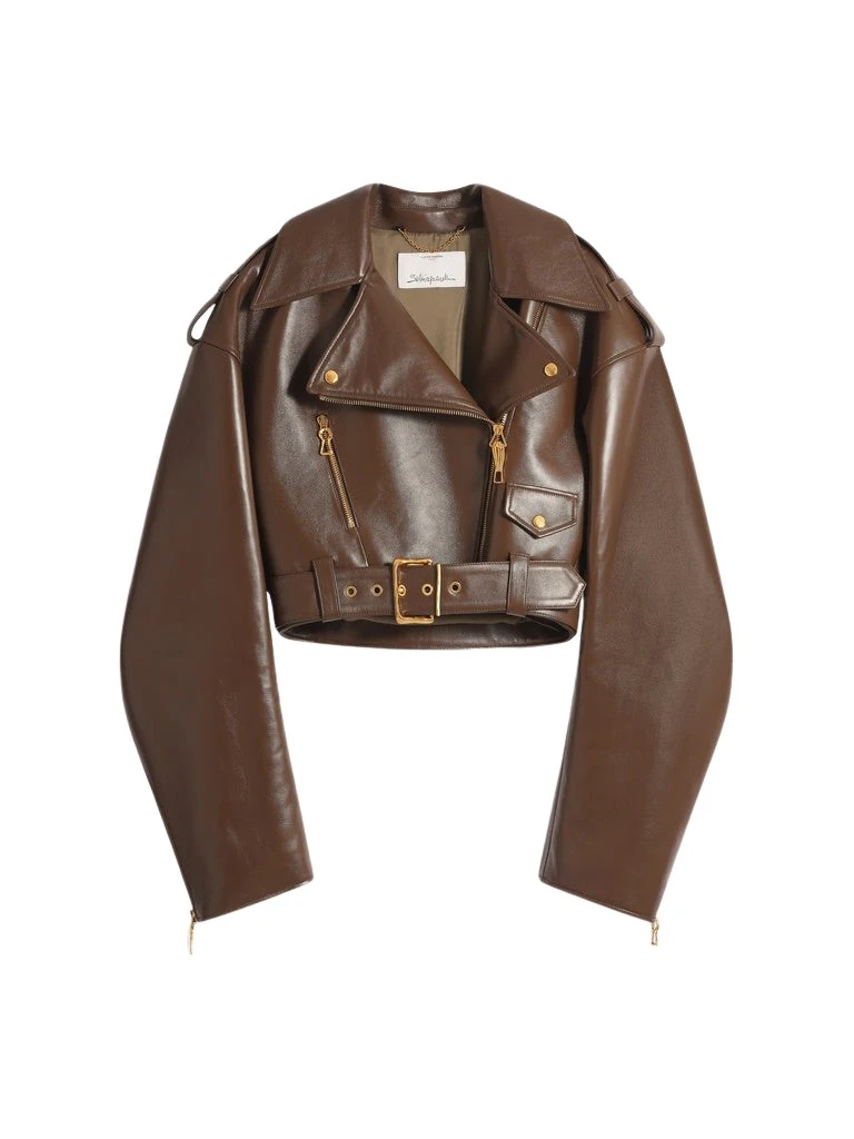 Schiaparelli-Biker-Jacket76999_nobg Schiaparelli Biker Jacket Jackets in Schiaparelli Authentic Luxury Fashion at Luxury Shoes